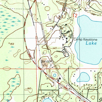 United States Geological Survey Keystone Heights, FL (1993, 24000-Scale) digital map