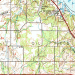 United States Geological Survey Keystone Lake, OK (1990, 100000-Scale) digital map