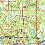 United States Geological Survey Keystone Lake, OK (1990, 100000-Scale) digital map