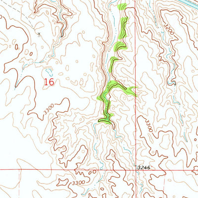United States Geological Survey Keystone, NE (1971, 24000-Scale) digital map