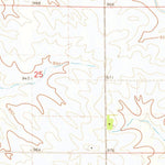 United States Geological Survey Keystone North, IA (1971, 24000-Scale) digital map