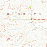 United States Geological Survey Keystone North, IA (1971, 24000-Scale) digital map