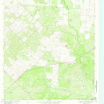 United States Geological Survey Keystone Ranch, TX (1968, 24000-Scale) digital map