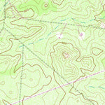 United States Geological Survey Keystone Ranch, TX (1968, 24000-Scale) digital map