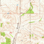 United States Geological Survey Keystone South, IA (1965, 24000-Scale) digital map