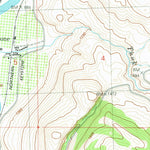 United States Geological Survey Keystone, WA (1980, 24000-Scale) digital map