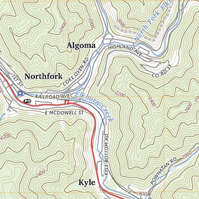 United States Geological Survey Keystone, WV (2023, 24000-Scale) digital map