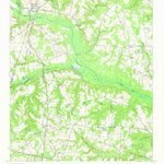 United States Geological Survey Keysville, GA (1950, 24000-Scale) digital map