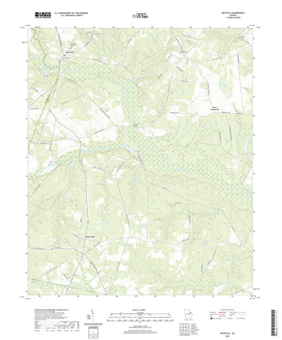 United States Geological Survey Keysville, GA (2020, 24000-Scale) digital map