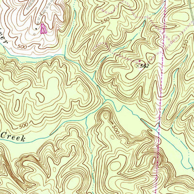 United States Geological Survey Keysville, VA (1968, 24000-Scale) digital map