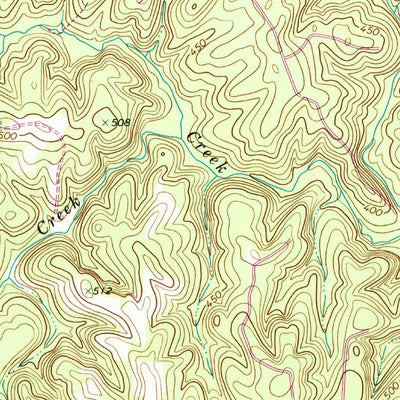 United States Geological Survey Keysville, VA (1968, 24000-Scale) digital map