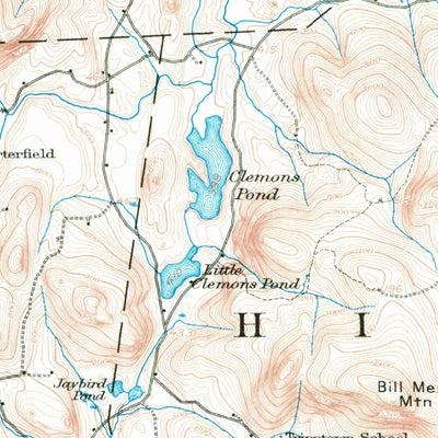 United States Geological Survey Kezar Falls, ME-NH (1910, 62500-Scale) digital map