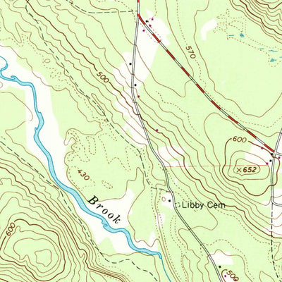 United States Geological Survey Kezar Falls, ME-NH (1964, 24000-Scale) digital map