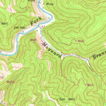 United States Geological Survey Kiahsville, WV (1962, 24000-Scale) digital map