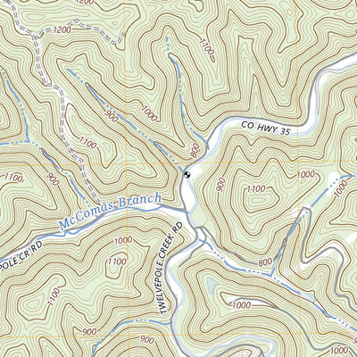 United States Geological Survey Kiahsville, WV (2023, 24000-Scale) digital map