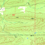 United States Geological Survey Kiamichi, OK (1971, 24000-Scale) digital map