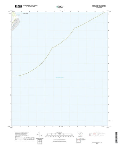 United States Geological Survey Kiawah Island OE E, SC (2020, 24000-Scale) digital map