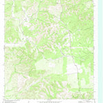 United States Geological Survey Kickapoo Caverns, TX (1974, 24000-Scale) digital map