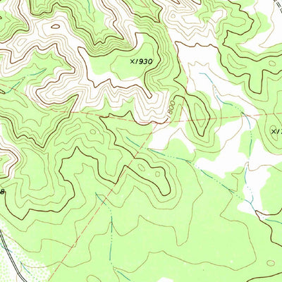 United States Geological Survey Kickapoo Caverns, TX (1974, 24000-Scale) digital map
