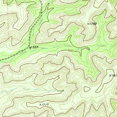 United States Geological Survey Kickapoo Caverns, TX (1974, 24000-Scale) digital map