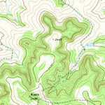 United States Geological Survey Kickapoo Spring, TX (1970, 24000-Scale) digital map