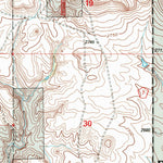 United States Geological Survey Kid Rich Butte, SD-ND (1998, 24000-Scale) digital map