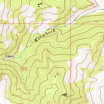 United States Geological Survey Kidd, MT (1965, 24000-Scale) digital map
