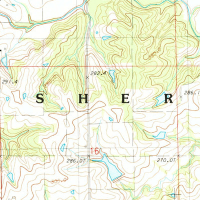 United States Geological Survey Kidder, MO (1984, 24000-Scale) digital map