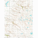 United States Geological Survey Kidder SE, SD (1954, 24000-Scale) digital map
