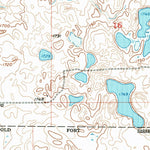 United States Geological Survey Kidder SE, SD (1954, 24000-Scale) digital map