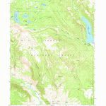 United States Geological Survey Kidney Lake, UT (1967, 24000-Scale) digital map