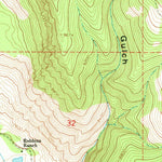 United States Geological Survey Kidney Lake, UT (1967, 24000-Scale) digital map