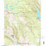 United States Geological Survey Kidney Lake, UT (1996, 24000-Scale) digital map