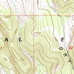 United States Geological Survey Kidney Lake, UT (1996, 24000-Scale) digital map