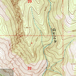 United States Geological Survey Kidney Lake, UT (1996, 24000-Scale) digital map