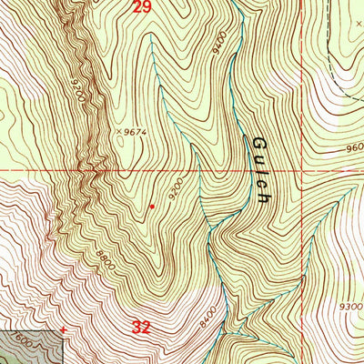 United States Geological Survey Kidney Lake, UT (1996, 24000-Scale) digital map