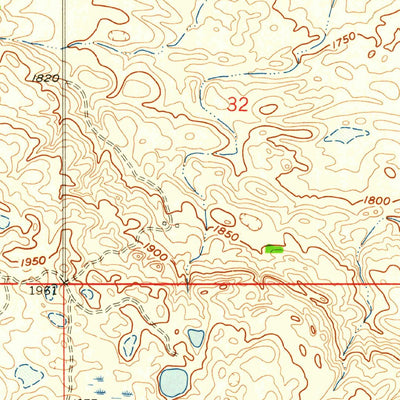 United States Geological Survey Kief, ND (1958, 24000-Scale) digital map