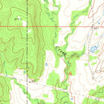 United States Geological Survey Kiefer SW, OK (1973, 24000-Scale) digital map