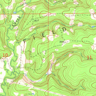 United States Geological Survey Kiefer SW, OK (1973, 24000-Scale) digital map