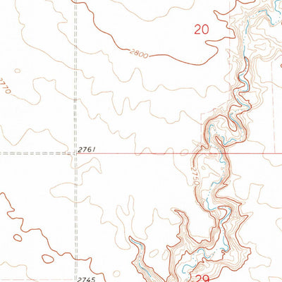 United States Geological Survey Kiehns Coulee, MT (1970, 24000-Scale) digital map