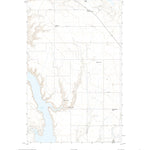 United States Geological Survey Kiehns Coulee, MT (2020, 24000-Scale) digital map