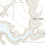 United States Geological Survey Kiehns Coulee, MT (2020, 24000-Scale) digital map