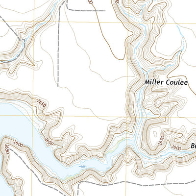United States Geological Survey Kiehns Coulee, MT (2020, 24000-Scale) digital map