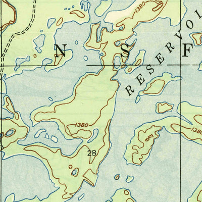 United States Geological Survey Kiernan, MI (1947, 24000-Scale) digital map