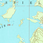 United States Geological Survey Kiernan, MI (1956, 24000-Scale) digital map