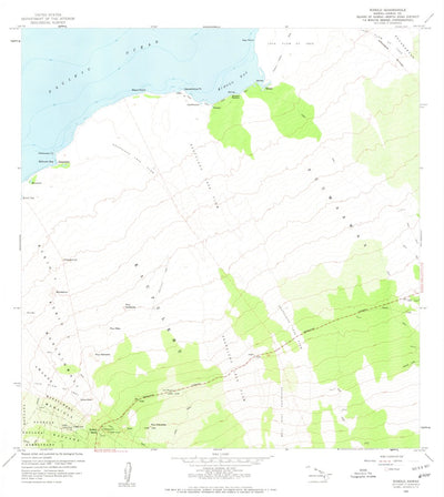 United States Geological Survey Kiholo, HI (1959, 24000-Scale) digital map