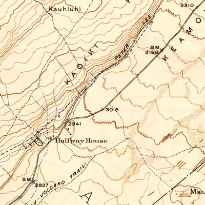 United States Geological Survey Kilauea, HI (1924, 62500-Scale) digital map