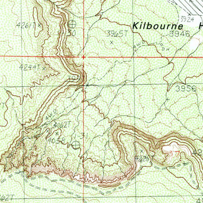 United States Geological Survey Kilbourne Hole, NM (1985, 24000-Scale) digital map