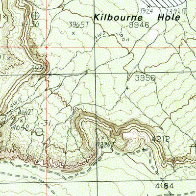 United States Geological Survey Kilbourne Hole, NM (1996, 24000-Scale) digital map
