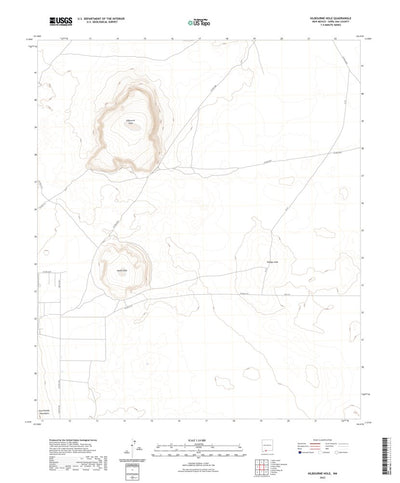 United States Geological Survey Kilbourne Hole, NM (2023, 24000-Scale) digital map
